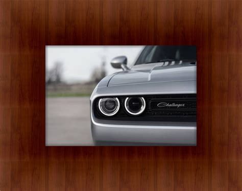 Dodge Challenger SRT Hellcat Neon Wooden Wall Art | Odd Products