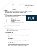 Image result for Document Control Procedure Example