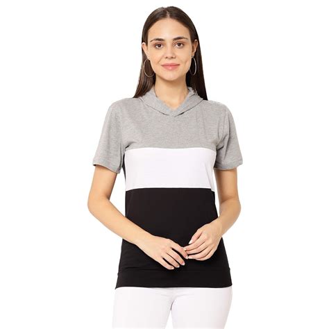 Buy VIMAL JONNEY Women's T-Shirt (T__13__MLG01-M_Silver_M) at Amazon.in