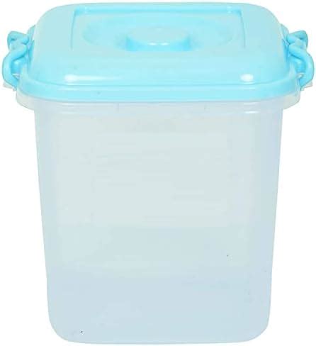 Plastic Air Tight Grocery Storage Containers, 10 KG, 1-Piece, Clear ...