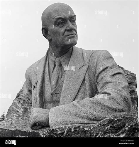 Monument at the grave of Gleb Kotelnikov who invented the parachute ...