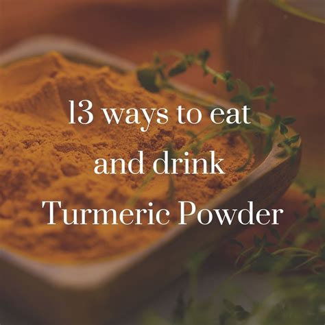 13 ways to eat and drink turmeric powder – Angadi of Spices