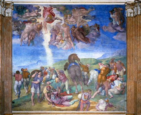 The Conversion Of Saul Michelangelo