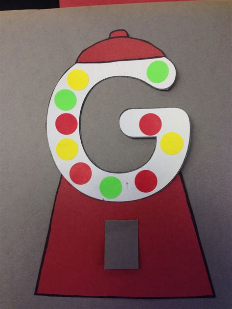 Free Printable Letter G Craft