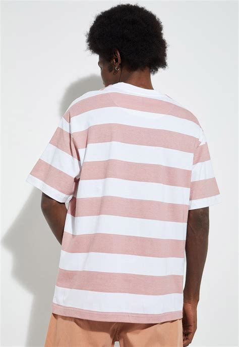 Buy URB_N Men Oversized Striped T-shirt Online at just Rs. 499.0 ...