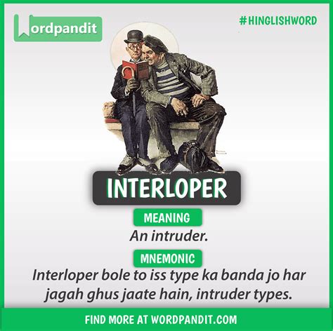 Image result for Interloper Definition