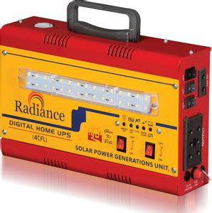 Radiance UPS 7.2AH EXIDE BATTERY RD-777 CFL UPS WITH 12V Solar ...