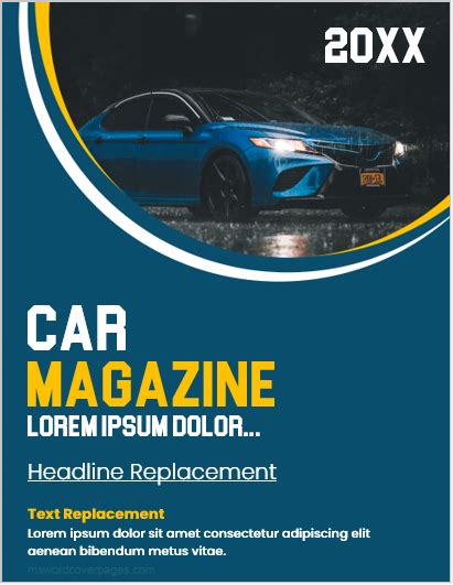 Automotive Cover Page 的图像结果
