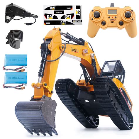 Buy Huina RC Excavator for adults1580 Tongli V4 Full Metal RC Excavator ...