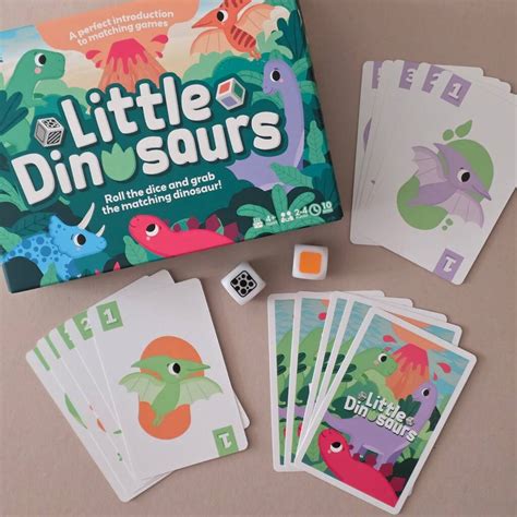 Little Dinosaurs Children's Matching Game By Nest Gifts