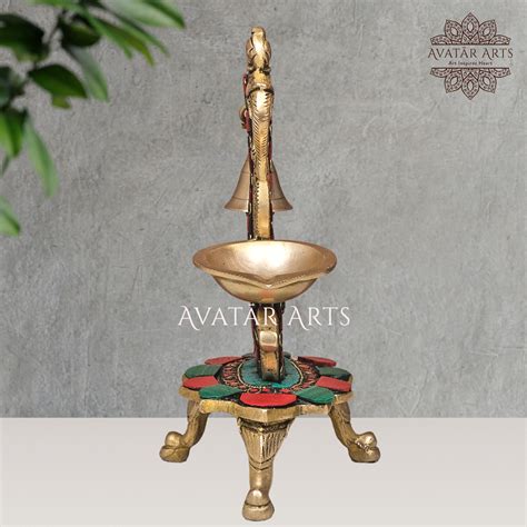 Parrot Lamp With Bell – Avatar Arts
