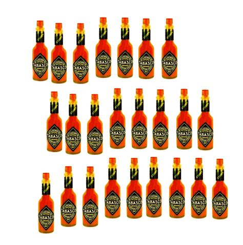 Tabasco Scorpion Sauce Super Extra Spicy 🌶️ Two Dozen (24) Individual ...