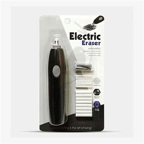 Prescent Electric Eraser Kit Battery Operated auto Eraser with 17 ...