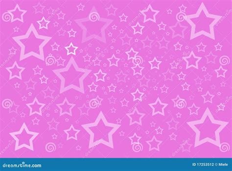 Pink stars background stock illustration. Illustration of digital ...