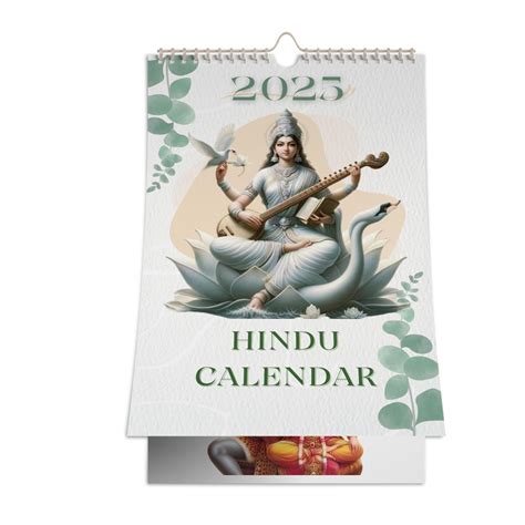 Kaameri Bazaar 2025-2026 Religious Wall Hanging Calendar | 2025 Hindu ...