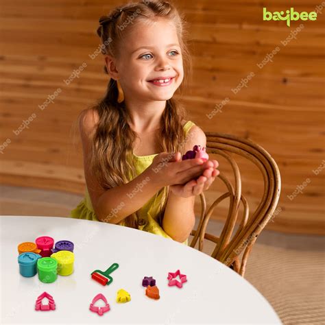 Baybee Air Dry Clay Dough for Kids, Non-Toxic Moulding Clay for Kids A ...