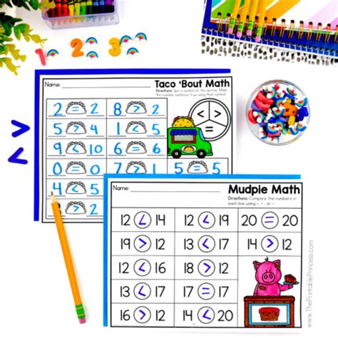 Image result for Comparing within 10 Worksheet