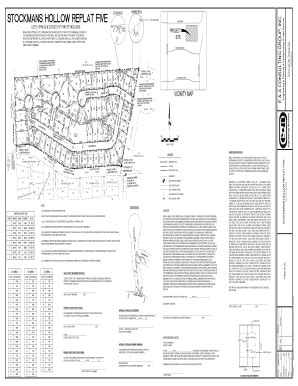 Fillable Online boundary survey plat - tract of land in section 19 ...