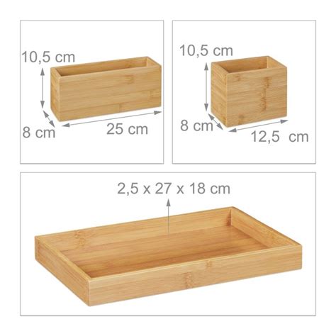 Bamboo Desk Organiser BUY HERE NOW
