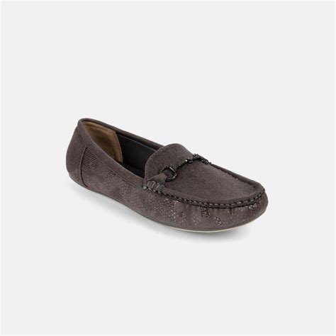 Buy Mochi Women Grey Casual Loafers Online | SKU: 31-905-14-36 – Mochi ...