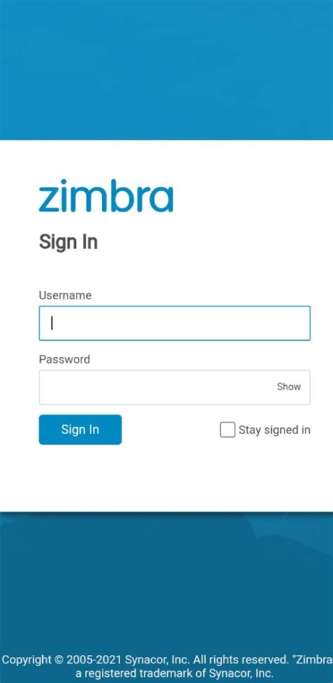 How to install Zimbra email app on mobile (Android and IOS) - Diadem ...