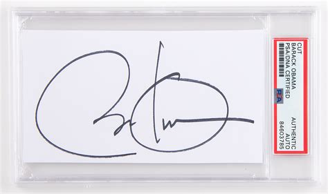 Barack Obama Signature | RR Auction