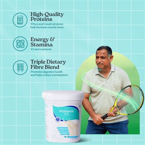 prohance Activ Protien Powder, Building Muscle Mass & Strength for an ...