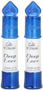 Al - Hassan Deep Love Attar For Women - Pack of 2 (6ml Each) Floral ...