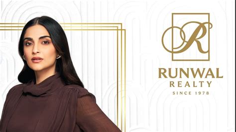 Runwal Realty Onboards Sonam Kapoor as Brand Ambassador - Safari Plus ...