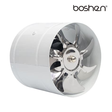 Buy 6/7/8/10 Inch Booster Fan Inline Duct Vent Blower Exhaust Ducting ...