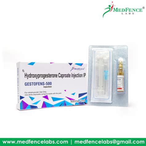 GESTOFENS-500 Injection MEDFENCE LABS