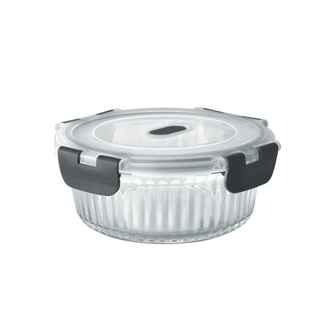 Buy Borosilicate Clip Fresh Rib Round Container Online at Best Price ...