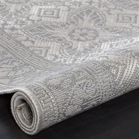 Madeleine Home Indoor/Outdoor rugs 5 X 8 (ft) Dove and Gray Indoor ...