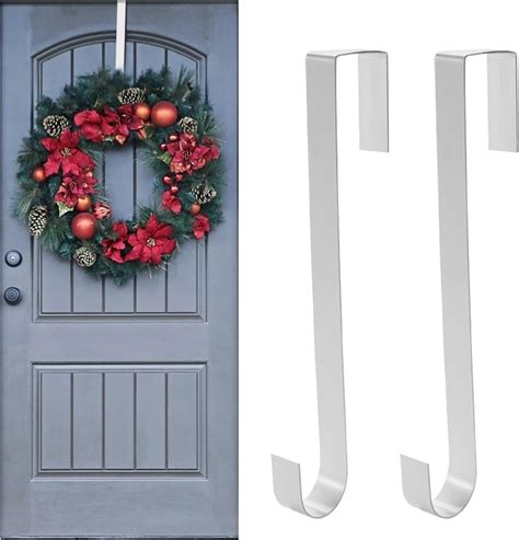 Nearly Invisible Wreath Hangers for Front Door by ZipnHang - Over The ...