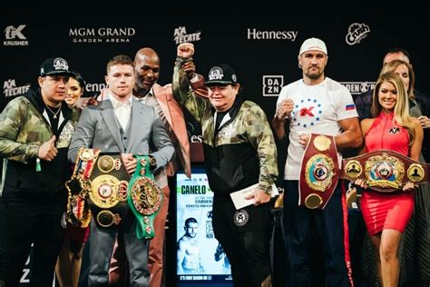 Alvarez and Kovalev at the final press conference – RingSide24