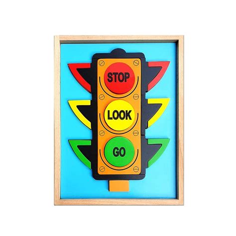 Hilife Stubby 3D Traffic Light Puzzle — Toycra