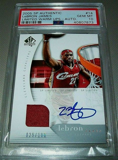 Lebron James Autographed Memorabilia | Signed Photo, Jersey ...