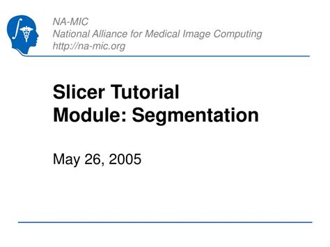Image result for 3D Slicer Segmentation Tutorial