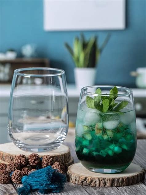 Buy INOVIQUE Soft Drinks Glasses Water and Juice Tumbler Highball ...