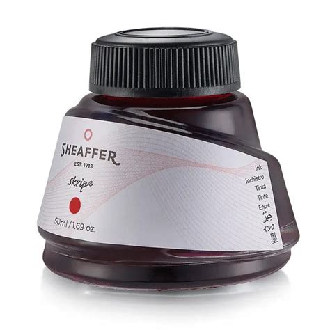 Sheaffer Skrip Ink Bottle (Red - 50 ML) WP02204