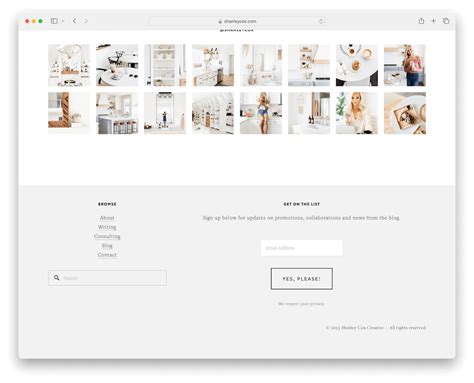 Image result for Simple Website Footer Examples