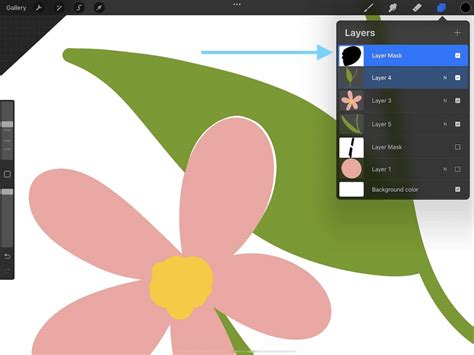 Procreate Clipping Mask 的图像结果