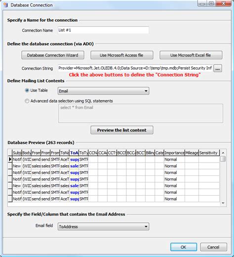 Image result for Mailing List Database