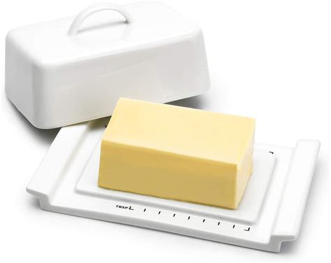 Buy Sweese 318.101 Butter Dish with Lid, Butter Keeper with Handle ...