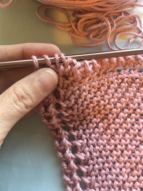 The Easiest Knit Dishcloth - free pattern that is great for a beginner ...