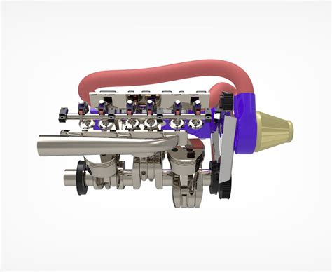 V6 Engine Model 的图像结果