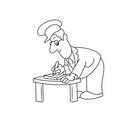 Postman Coloring Pages 的图像结果
