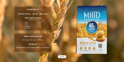 MillD Atta with High Protein Content - 4X Protein in Every Roti – Milld ...