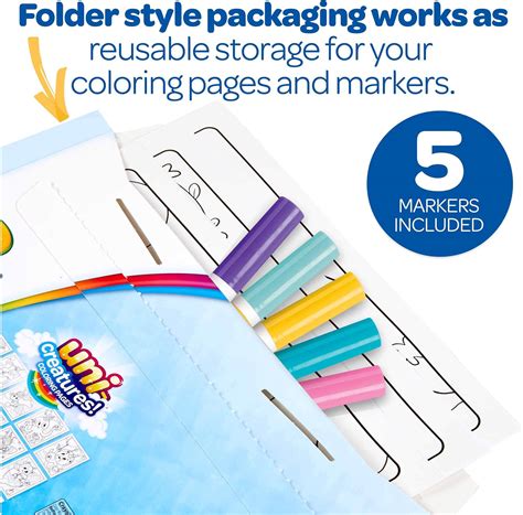 Buy Crayola Color Wonder Unicreatures Specialty Markers and Paper ...