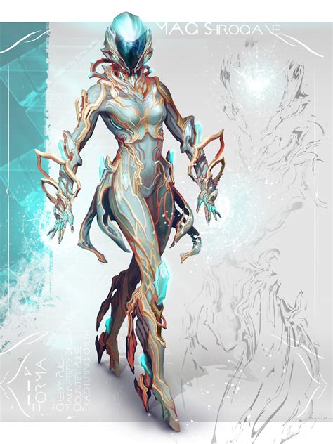 ArtStation - WARFRAME , Mag : KUROGANE Skin